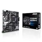 ASUS Prime A520M-K - Placa Base Micro ATX AMD A520 (Ryzen 4000 AM4) con Ranura M.2, 1 GB Ethernet, HDMI/D-Sub, SATA 6 Gbps, USB 3.2 Gen 1 Type-A