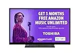 Toshiba 32WK3C63DB 32-inch, HD Ready, Freeview Play, Smart TV, Alexa Built-in (2021 Model)