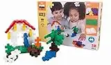 Plus-Plus - Big Learn to Build - 60 Pieces - Creative Building and Construction Set - Mix of Basic Colors in a Box - Kids 1 to 6 Years - P3288