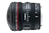 Canon EF 8-15mm f/4L Fisheye USM Ultra-Wide Zoom Lens for Canon EOS SLR Cameras Black