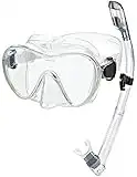 Phantom Buceo Snorkel Snorkeling Freediving Máscara Snorkel Set Transparente