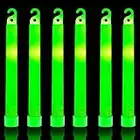 32 Ultra Bright 6 Inch Large Green Glow Sticks - Chem Lights Sticks with 12 Hour Duration - Camping Glow Sticks, Emergency Glow Sticks For Storms Blackouts - Glowsticks for Parties and Kids Activities