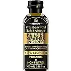 HUILE DE NIGELLE 9X% Ultra puissante en Thymoquinone 100% pressée à froid, riche en Oméga 3 6 & 9, 100 ml