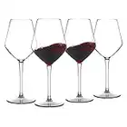 MICHLEY Unbreakable Stemmed Wine Glass 100% Tritan Plastic Dishwasher available Glassware 15 oz, Set of 4