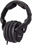 Sennheiser HD 280 PRO Closed-Back Around-Ear Collapsible Professional Studio Monitoring Headphones, for Recording & Mixing, 64 Ohms, Includes 6.3mm Stereo Jack Adaptor & 3m Coiled Cable