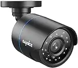 SANNCE 1080P 4-in-1 Telecamera di Sicurezza IP66 CCTV AHD/TVI/CVI/CVBS Analogica Resistente Telecamera di Sorveglianza Bullet Nero 2MP per Interni/Esterni Visione Notturna da 30m