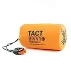 Survival Frog Tact Bivvy 2.0 Compact Ultra Waterproof Ultralight Thermal Emergency Sleeping Bag New 2.0 Tactical Orange