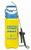 GLORIA Drucksprüher prima 5 | Gartenspritze/Sprühgerät für den Pflanzenschutz | 5 L Füllinhalt | Verstellbare Messingdüse