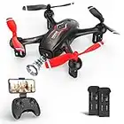 NEHEME NH530 Drone con Telecamera 1080P, Mini Drone Professionale Wifi FPV Droni Telecomandati, Mantenimento di altitudine,3D Flips,Controllo Gesto,Modalità Senza Testa per Bambini Principianti Regalo