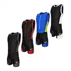 Foxter Active Combinaison de triathlon pour homme, Homme, Triathlon Wetsuit Men, bleu, xxl