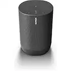 Sonos Move - Battery-Powered Smart Speaker Wi-Fi and Bluetooth with Alexa Built-in - Black