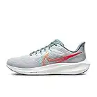 Nike Mens Air Zoom Pegasus 39 Running Shoe, Pure Platinum/Mineral Slate/Bright Spruce/Total Orange, 7 UK (7.5 US)