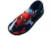 Marvel Boys Spiderman Slippers, Navy, Size 8-2 (UK child 10, Navy, numeric_10)