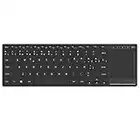 Rii K22 Teclado miniSlim Multimedia. Función inalámbrica 2.4GHz, Cubierta Ultra-Resistente de aleación de Aluminio y batería de Ion-Litio para PC, portátil, Raspberry Pi2/Pi3, Smart TV, Android Box.