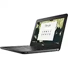 Dell Chromebook 11-3180 Intel Celeron N3060 X2 2.48GHz 4GB 16GB 11.6", Black (Certified Refurbished)