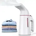 Kazazoo Steamer for Clothes, Powerful Handheld Clothing Steamer, Portable Travel Steam Iron, Garment Steamer, Wrinkles Remover for Clothing, 120ml, Fast Heat-up in 40s, plancha a vapor para ropa,110-120V Only