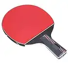 Alomejor 1 Pc Ping Pong Bat Professional Wood Table Tennis Ping Pong Bat for Table Tennis Training And Practice(Penhold)