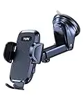 TOPK Car Phone Holder for Cars Dashboard & Windscreen for Universal Cars 360° Rotatable Mobile Holder for All Phones