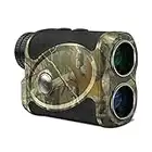 Wosports Hunting Range Finder, Archery Rangefinder for Bow Hunting with Flagpole Lock - Ranging - Speed and Scan