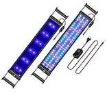 BELLALICHT Rampe LED pour Aquarium Éclairage Aquarium LED 16W 3 Mode RGBW Lumieres réglable Lampe LED pour 50-70CM Aquarium - 7500K