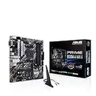 ASUS PRIME B550M-A WiFi II Scheda Madre microATX, AMD B550, Socket AM4, DDR4, PCI 4.0, LAN Realtek 1Gb, WiFi 6 (802.11ax), 2xM.2, 4xSATA 6GB/s, 2xUSB 3.2 Gen 2, Supporto Aura Sync RGB, Nero