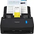 ScanSnap iX1400 High-Speed Simple One-Touch Button Color Document, Photo & Receipt Scanner with Auto Document Feeder for Mac or PC, Black