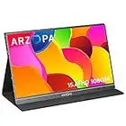 ARZOPA Monitor portátil S1 Table Monitor portátil de 15,6 Pulgadas 1920x1080 Full HD, Pantalla móvil Externa IPS con HDMI/Type-C/USB-C, para computadora portátil/PC/Mac/PS4/Xbox/teléfono