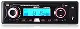 Pyle In-Dash AM/FM-MPX Receiver MP3 Playback with USB/SD Card and Aux-In PLR17MPUA