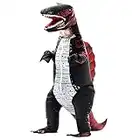 Sun Moon Hong Christmas Inflatable Costume Dinosaur Inflatable Costume for Adult Men and Women Funny black for Halloween/Party/Activity