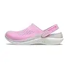 Crocs Unisex-Adult Literide 360 Clogs, Taffy Pink, 8 Women/6 Men