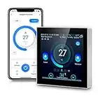 AVATTO Smartes Thermostat -Touchscreen WLAN fähiges Programmierbarer Thermostat und Temperatursteuerung für Fußbodenheizung Wasserheizung Kompatibel mit Alexa, Google Assistant.