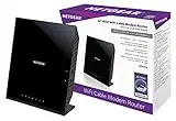 Netgear C6250-100NAS AC1600 (16x4) WiFi Cable Modem Router Combo (C6250) DOCSIS 3.0 Certified for Xfinity Comcast, Time Warner Cable, Cox, More (Renewed)