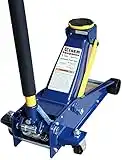 Heavy duty 3 Ton Floor Jack, Low Profile Hydraulic Jack, Steel Service Jack Quick Rise With Double Pump Quick Lift