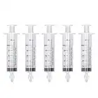 5Pcs Seringue Irrigateur Nasal, 10ml/20ml/30ml/60ml Kit de Rinçage Nasal avec Embout en Silicone Outil de Rinçage Nasal Portable pour L'irrigation Nasale/le Spray Nasal/l'hygiène Nasale(60 ml)