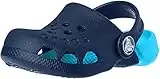 Crocs Electro Kids, Zuecos, Navy/Electric Blue, 24/25 EU