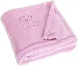 Playshoes 301700 - Couverture de bébé - Mixte bébé - Rose (Taille fabricant: One Size)