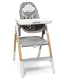 Skip Hop 2 in 1 Convertible High Chair, Sit-to-Step