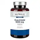 CALCIO + Vitamina D3 + Magnesio - Alto Dosaggio per Ossa 800mg - Integratore Carbonato di Calcio - Calcium Complex 90 Compresse Nutralie