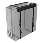 BONTEC Porta PC da Sotto Scrivania Regolabile, Supporto per CPU Sotto la Scrivania, Cinghia Regolabile Upporto per Torre per Computer