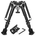 MidTen Hunting Rifle Bipod 6-9 Inches Picatinny Bipod Adjustable Foldable Legs Heavy Duty Tactical Bipods for Rifles with Picatinny Adapter