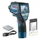 Bosch Professional Infrarot-Thermometer GIS 1000 C (mit App-Funktion, Temperaturbereich: –40 °C bis 1000 °C, 4x AA-Batterie, im Karton)