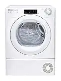 Candy CSOEC9TG 9kg Condenser Tumble Dryer, Sensor Dry, WiFi, White/White Door