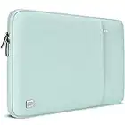 DOMISO 13.3 inch Laptop Sleeve Case Water-Resistant Carrying Bag for 13.3"ThinkPad L390 Yoga X380 Yoga/13.9" Lenovo Yoga C930 GLASS/HP EliteBook 830 G5 840 G5 x360 G2,Mint Green