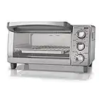 BLACK+DECKER 4-Slice Toaster Oven with Natural Convection, Stainless Steel, TO1760SS