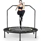 ANCHEER Mini trampolín Plegable de 40 Pulgadas, Carga máxima de 300 Libras, trampolín de Fitness para Interiores/jardín/Entrenamiento