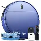 ZCWA Robot Vacuum, Robot Vacuum and Mop Combo with Schedule, Self-Charging Robot Vacuum Cleaner Compatible with WiFi/APP/Alexa, Perfect for Pet Hair, Hard-Floor and Carpet, Blue