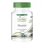 Fairvital | Minavital VEGAN - avec calcium, magnésium, zinc, chrome & sélénium - Fortement dosé - 90 capsules - multiminéraux et oligo-éléments