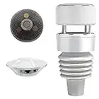 ECOWITT Wittboy Stazione meteo, Hub Wittboy Wittboy 3 in 1, sensore meteorologico esterno wireless 7 in 1 ad energia solare, supporta server Ecowitt e APP per giardino domestico 868 MHZ