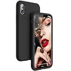 JASBON Silikon Hülle für iPhone X/XS,Shockproof [iPhone X/XS Hülle] Gel Rubber Protection Handyhülle für iPhone XS,Case for iPhone X 5.8 inch 2018 Schwarz