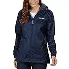 Regatta Womens Pack-It III Waterproof Packaway Jacket - Navy - 16